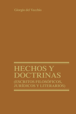 Hechos y doctrinas. 9788429013863