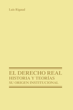 El Derecho Real. 9788429013986