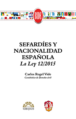 Sefardíes y nacionalidad española. 9788429018561