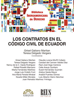 Los contratos en el Código civil de Ecuador. 9788429020809