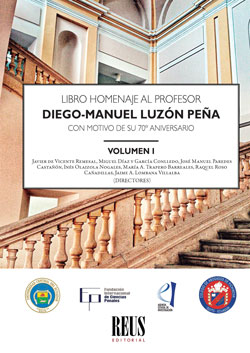 Libro Homenaje al Profesor Diego-Manuel Luzón Peña con motivo de su 70º aniversario. 9788429023183