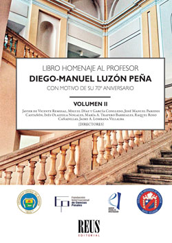 Libro Homenaje al Profesor Diego-Manuel Luzón Peña con motivo de su 70º aniversario. 9788429023190