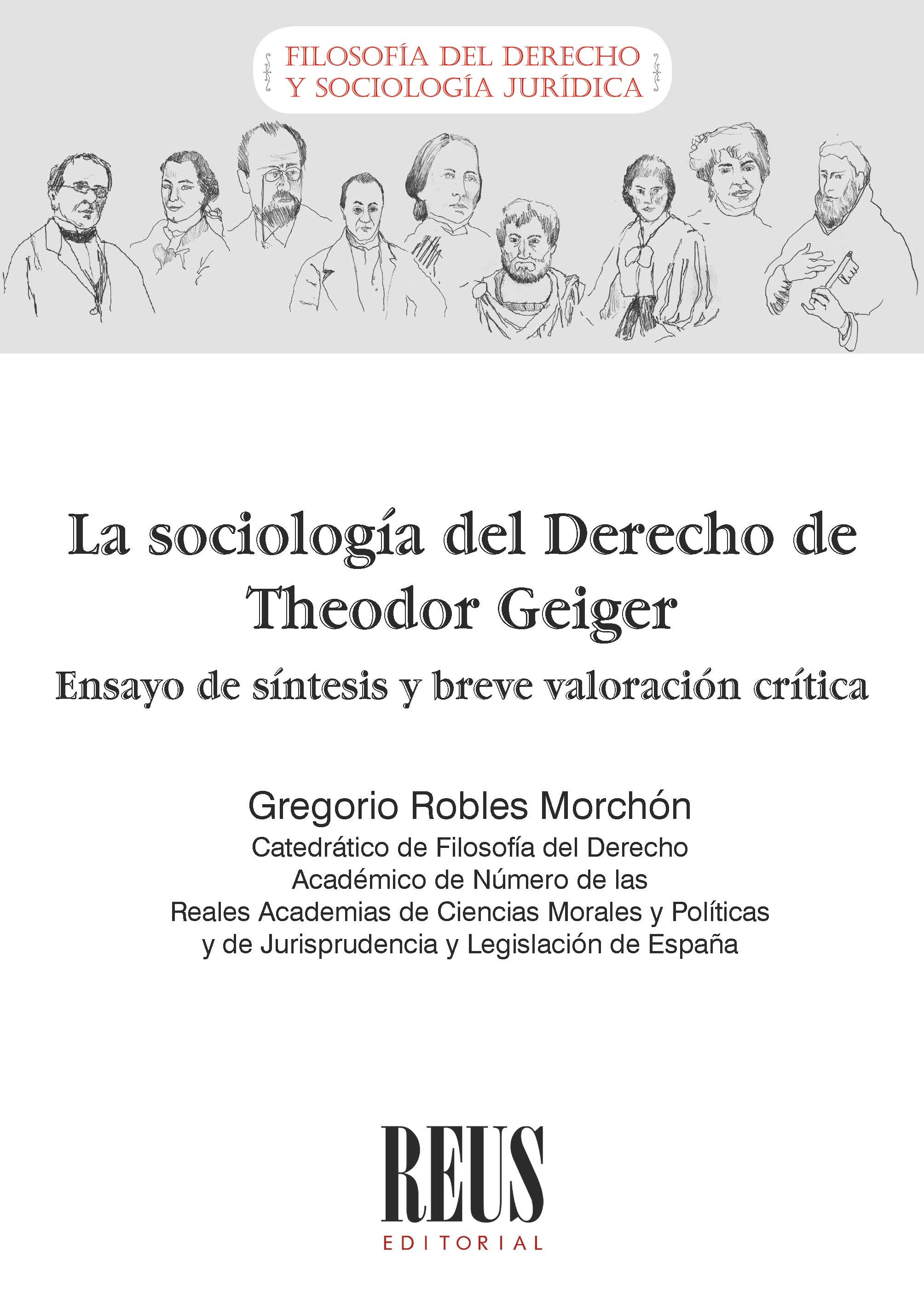 La sociología del Derecho de Theodor Geiger (ensayo de síntesis y valoración crítica). 9788429027334