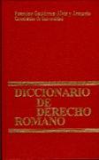 Diccionario de Derecho romano. 9788429012392