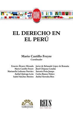 Editorial Reus | El Derecho en Perú, | 978-84-290-2036-6 | Comprar online en Editorial Reus