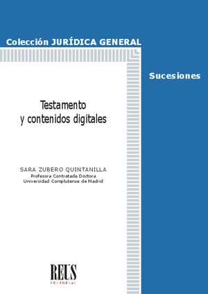 Testamento y contenidos digitales. 9788429027631