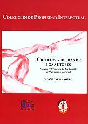 Créditos y deudas de los autores. 9788429014303