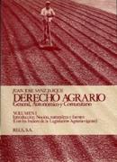 Derecho agrario. 9788429012972