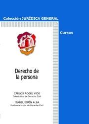 Derecho de la persona. 9788429015171