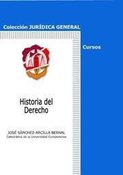 Historia del Derecho. 9788429015164