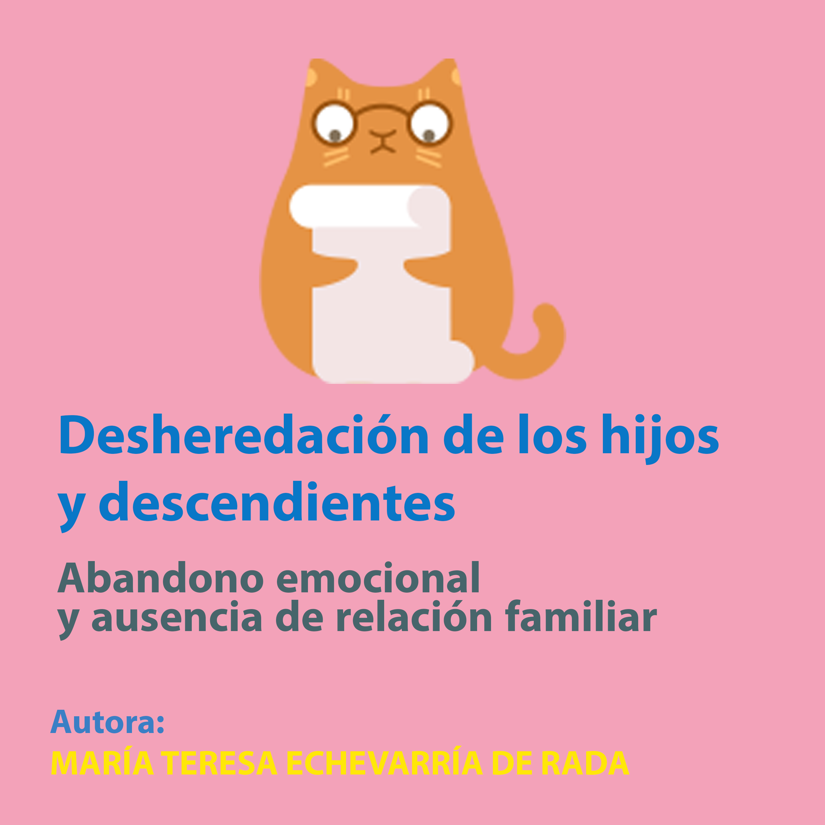 Desheredación de los hijos y descendientes