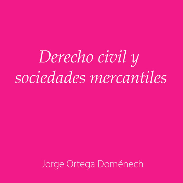 Las cuestiones más relevantes de Derecho Civil aplicables a las sociedades mercantiles